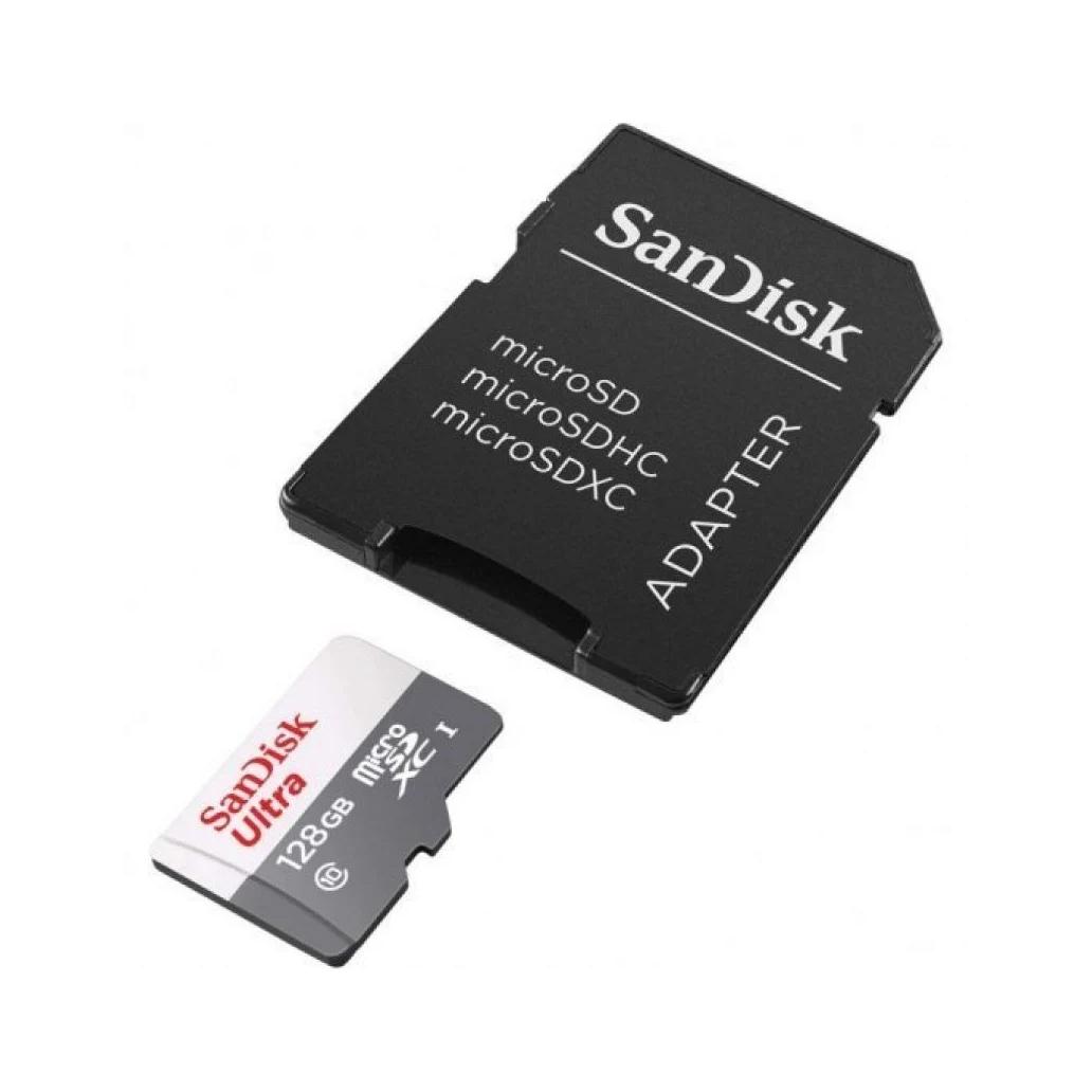 Cartão De Memória Micro Sd Sandisk 128GB Ultra MicroSDXC