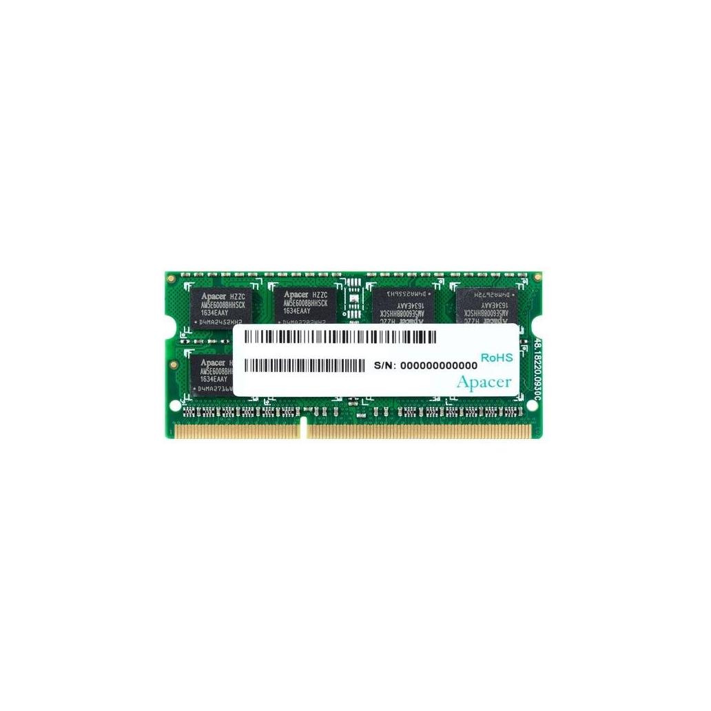 Memória RAM SO-DIMM Apacer 8GB DDR3 1600MHz CL11