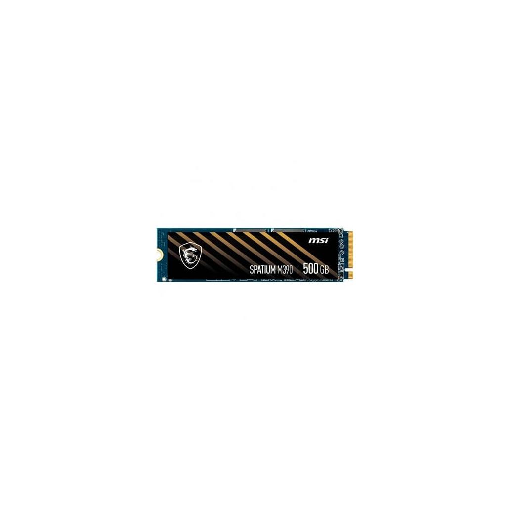 Disco SSD NVME M.2 MSI Spatium M390 500GB