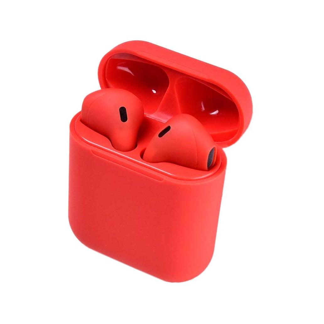 Auriculares Bluetooth In-Ear HBQ I12 TWS Vermelho