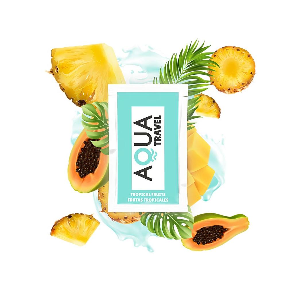 Lubrificante Individual Aqua Travel Frutas Tropicais 6ml