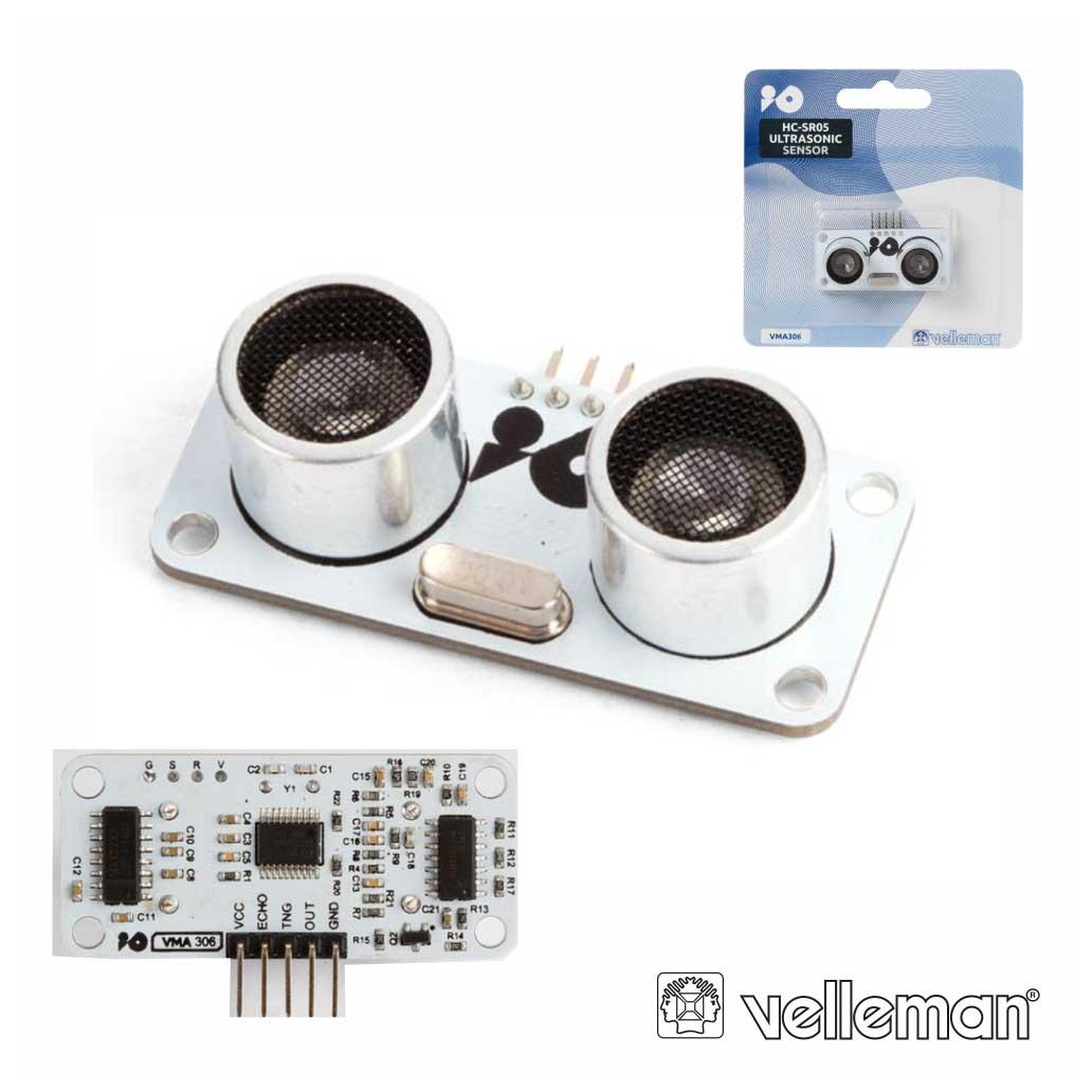 Sensor Ultrassónico Hc-Sr05 Velleman