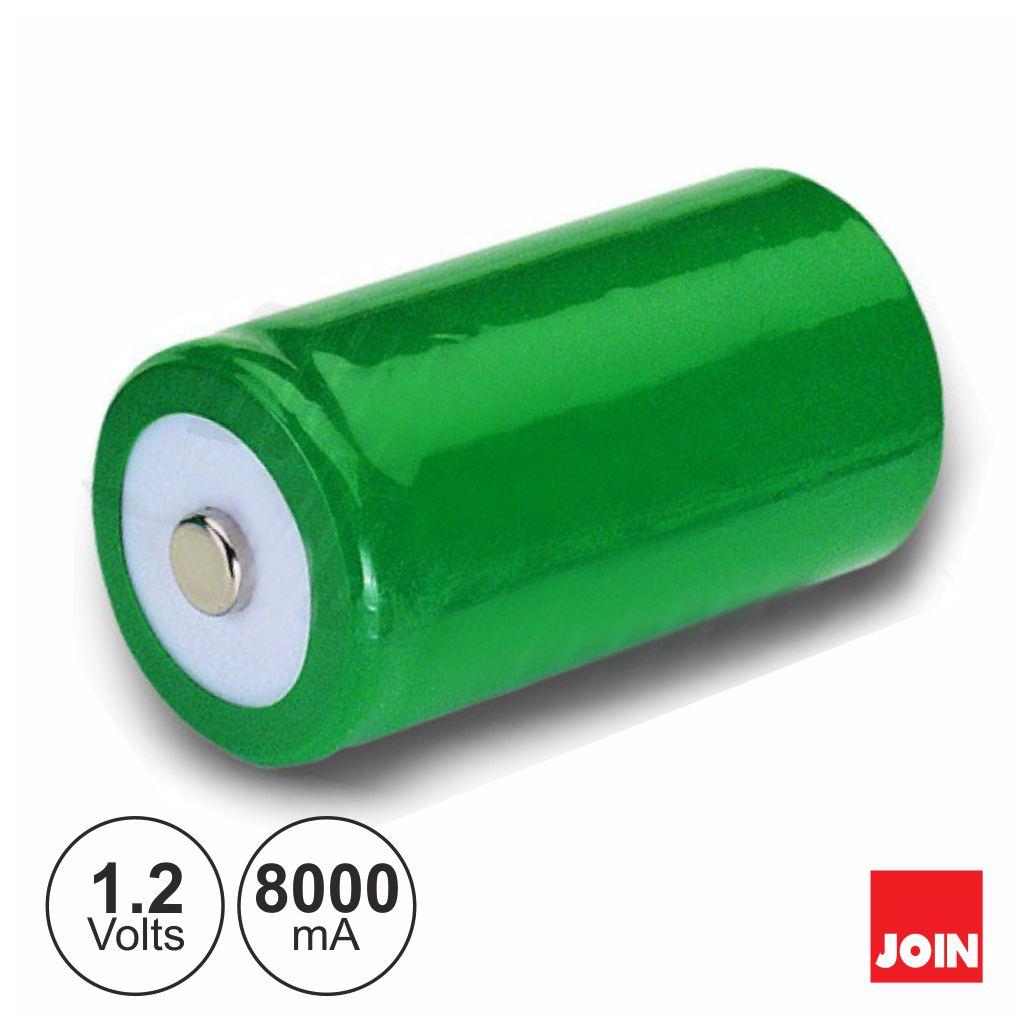 Bateria Ni-Mh Lr20 / D 1.2v 8000ma Join