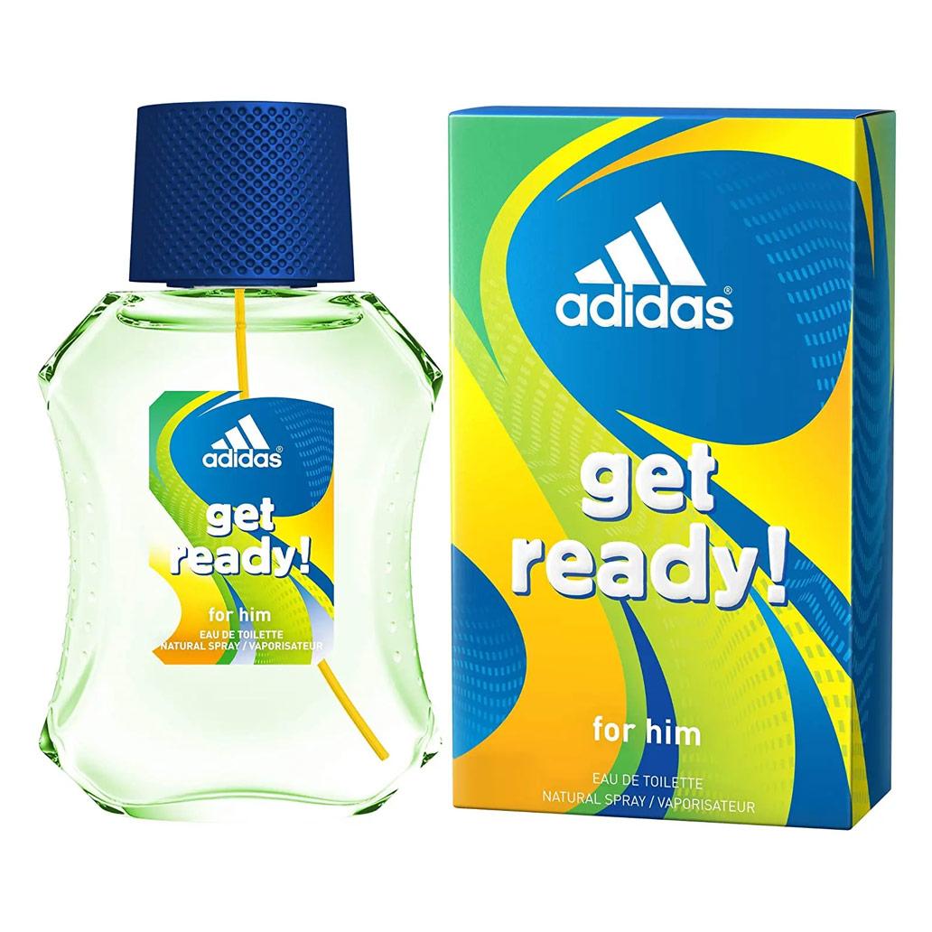 Adidas Get Ready Eau De Toilette Spray 50ml For Men