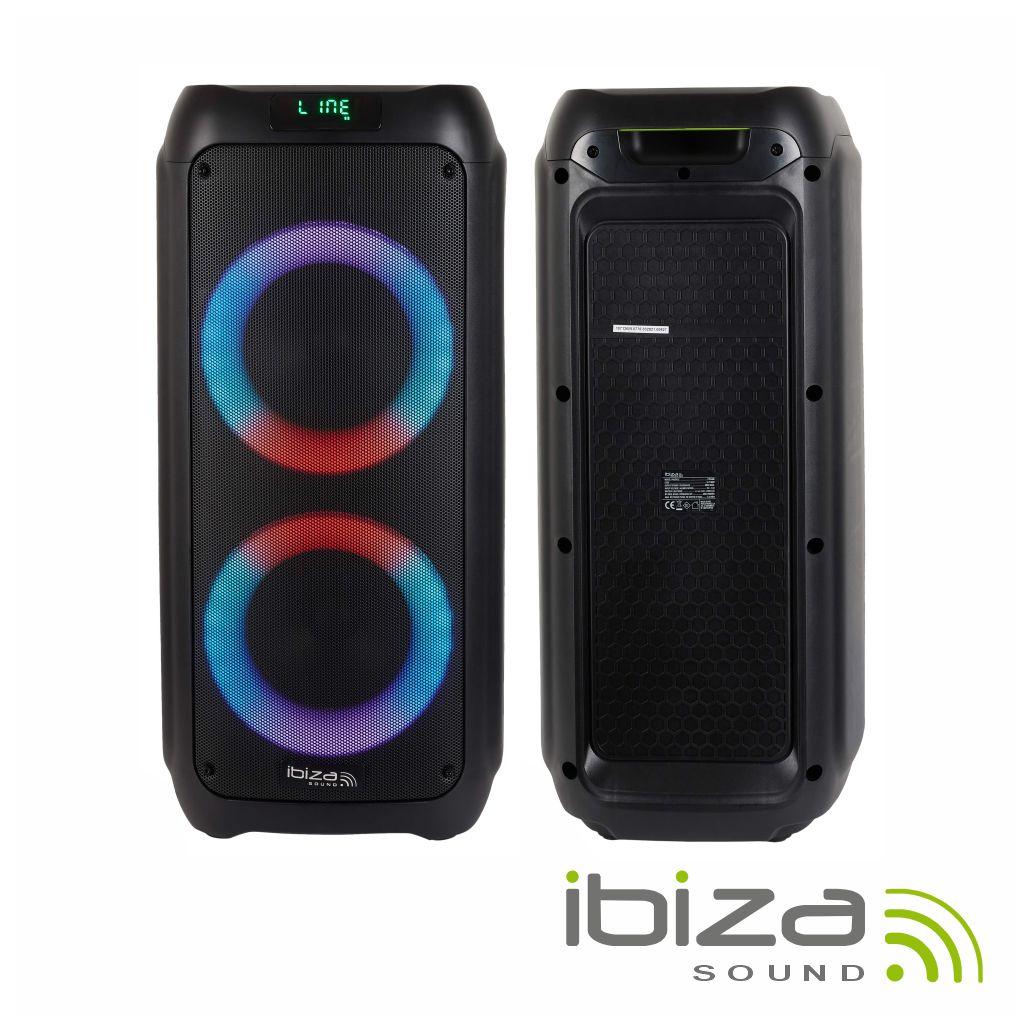 Altavoz Bluetooth Ibiza Sound Freesound 400 - Negro