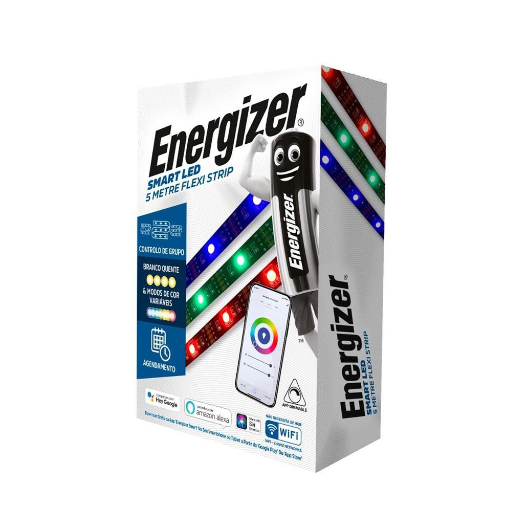 Kit Energizer SmartHome Fita led + Lâmpada + Tomada