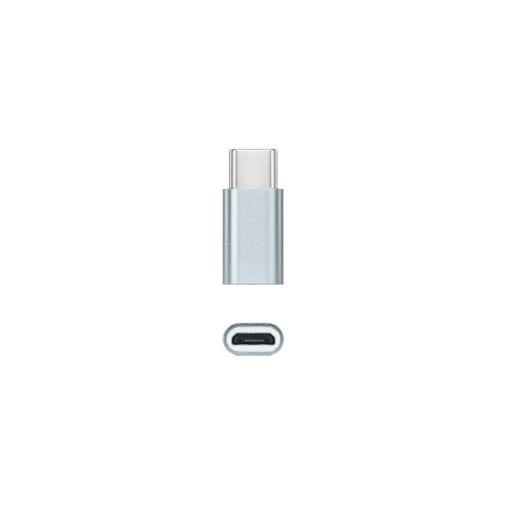 Adaptador Nanocable USB Tipo-C Macho - Micro USB