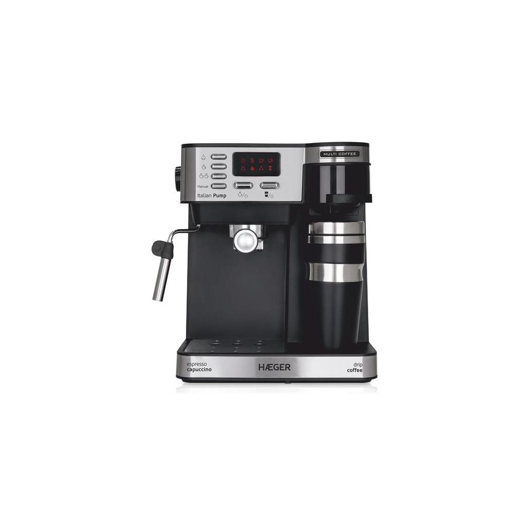 Máquina café haeger exp/filtro -multicoffee