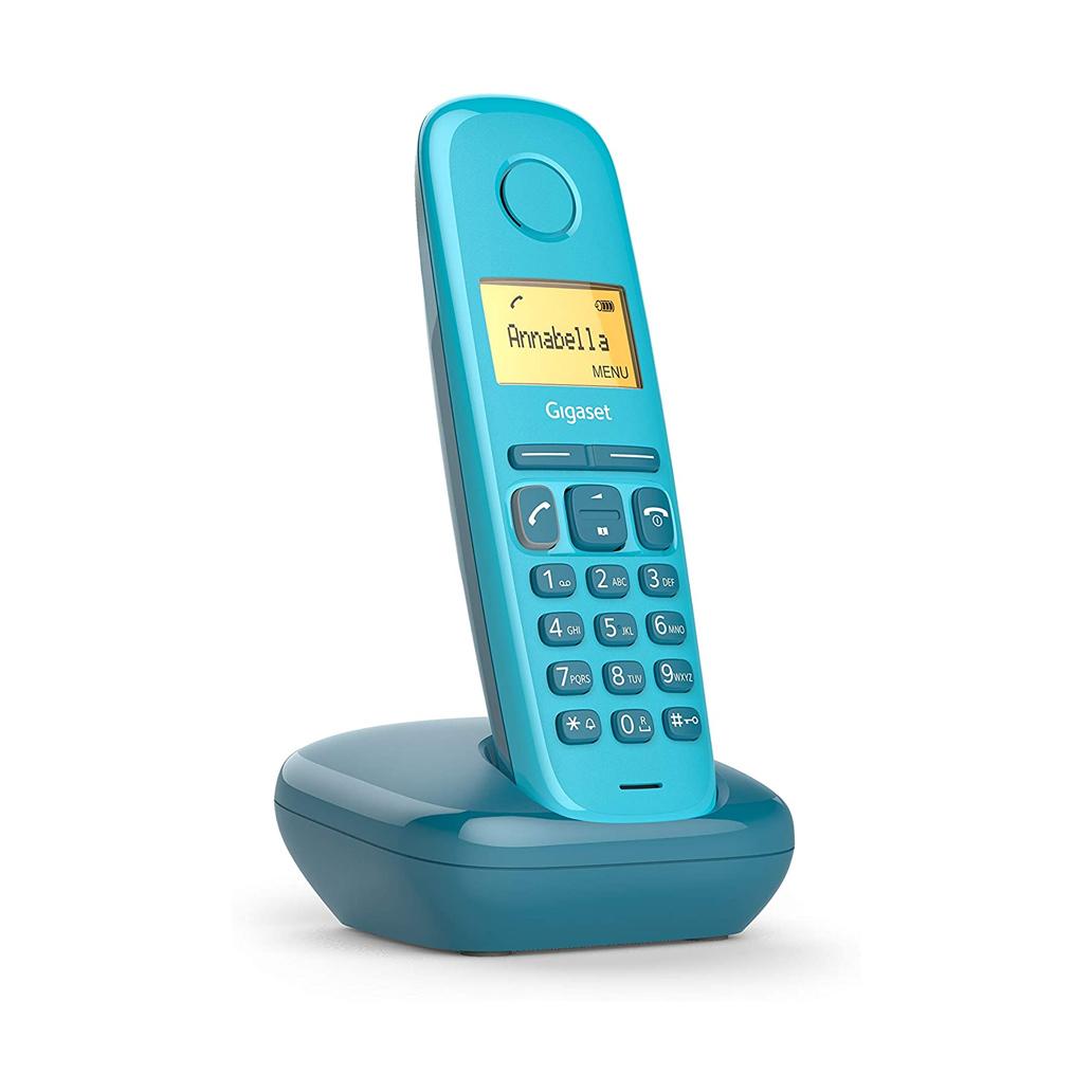 Telefone Fixo S/ Fios Gigaset A170 Mono Azul S30852-H280