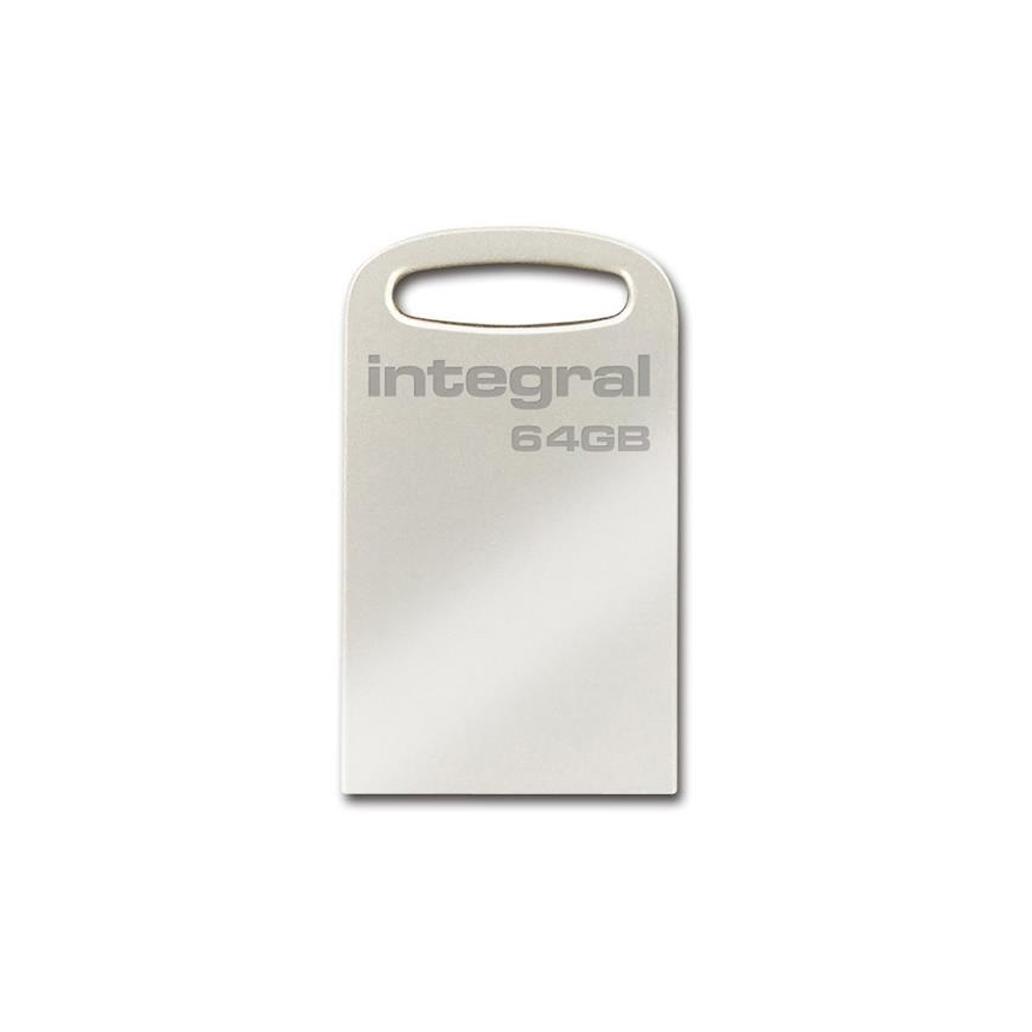 Pen INTEGRAL 64GB USB 3.0 Type-A Prata