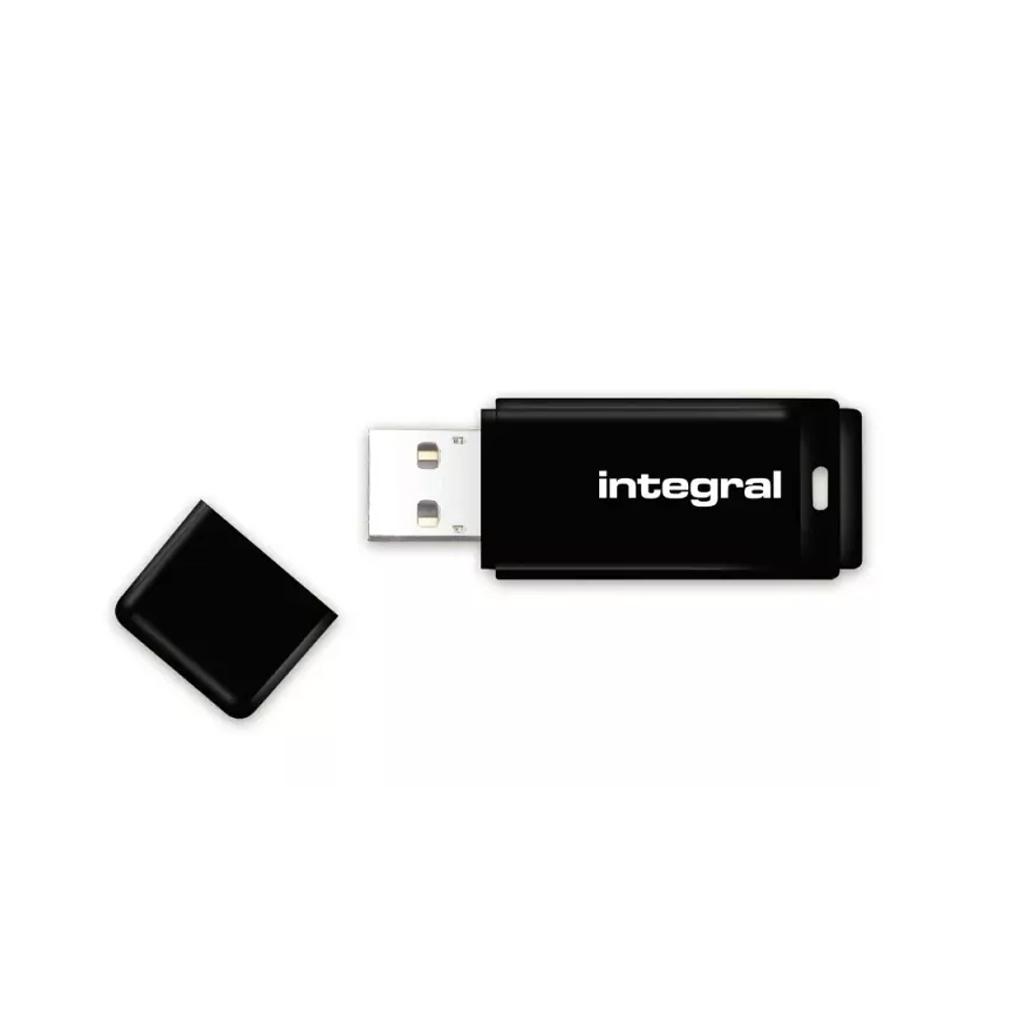 Pen Integral 16GB USB 2.0 Type-A Preta