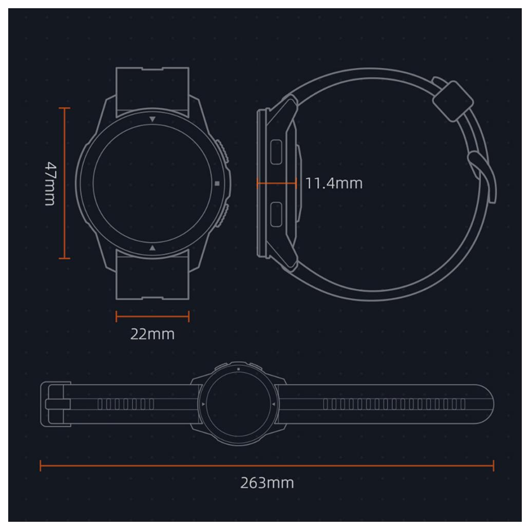 Smartwatch Mibro X1 Preto