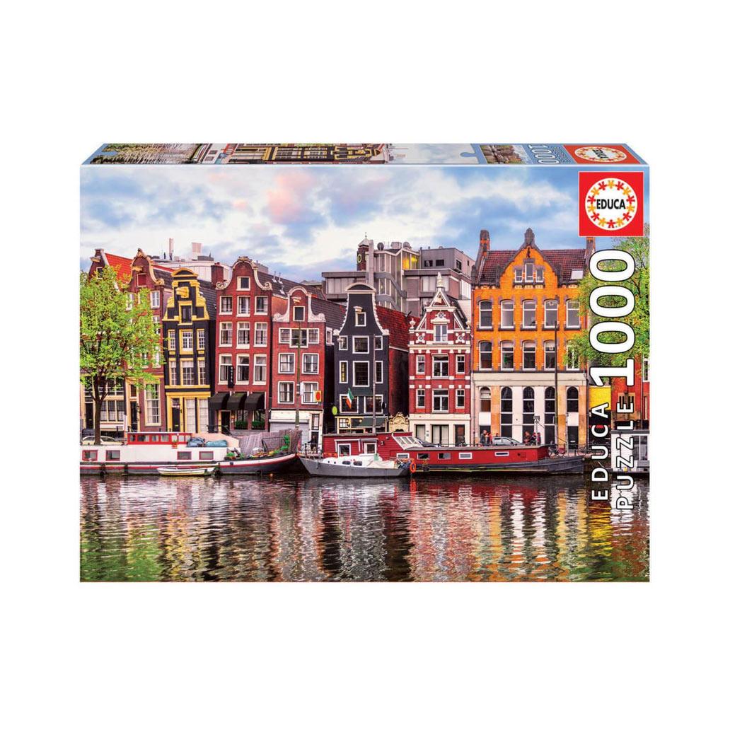 Puzzle 1000pcs Educa Casas Dançantes Amesterdão