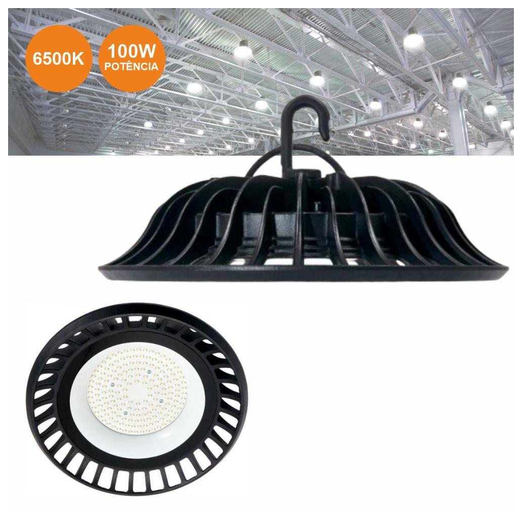 Campânula LED 100W 6500K IP65 9000lm