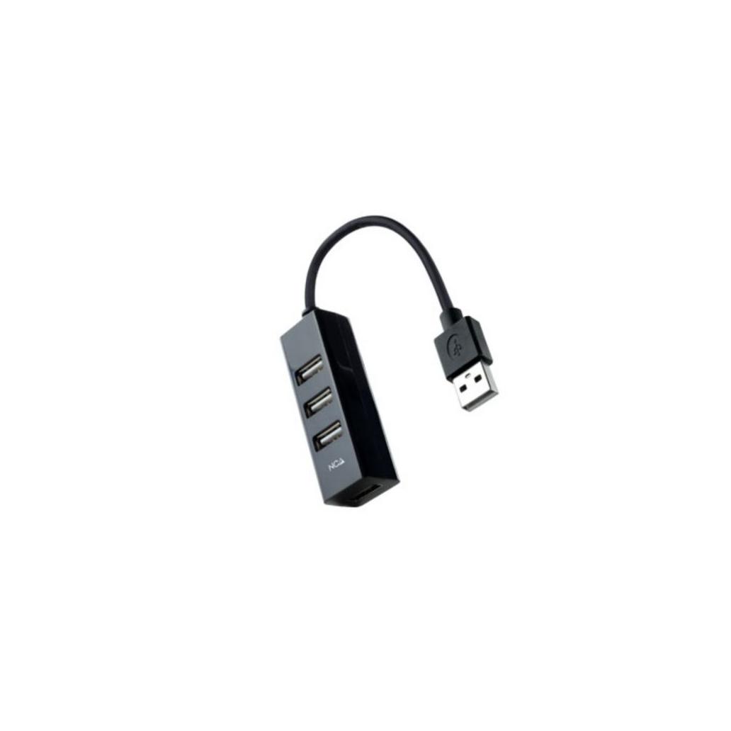 Nedis UHUBU2420BK 4-Port Plug-&-Play USB Hub (USB 2.0)