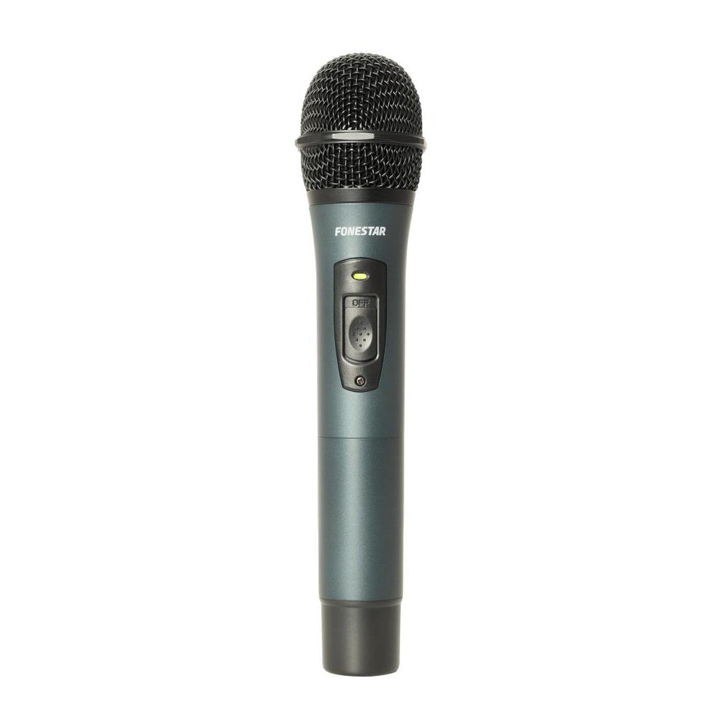 Microfone S/ Fios De Mão Uhf Ash-1200 Fonestar
