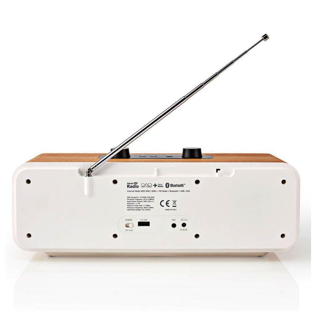 Rádio Portátil WiFi FM/USB/AUX/BT 34W