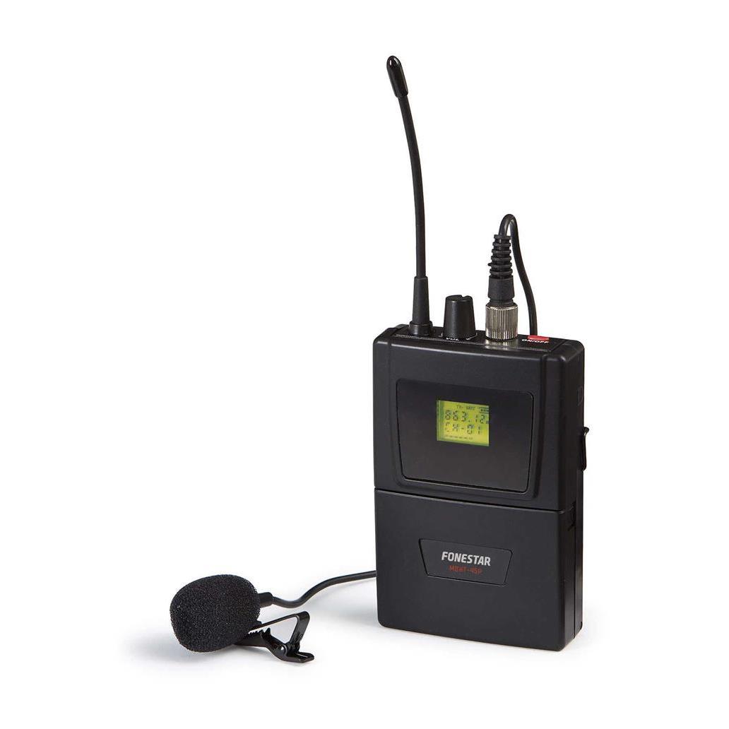 Microfone Sem Fios Portátil UHF Fonestar