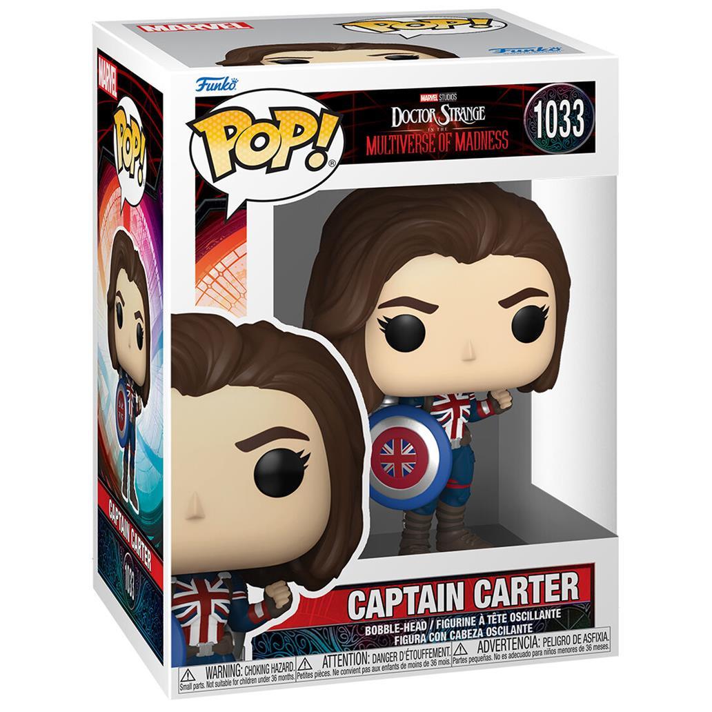 Figura Funko Pop Marvel Doctor Strange Captain Carter 1033