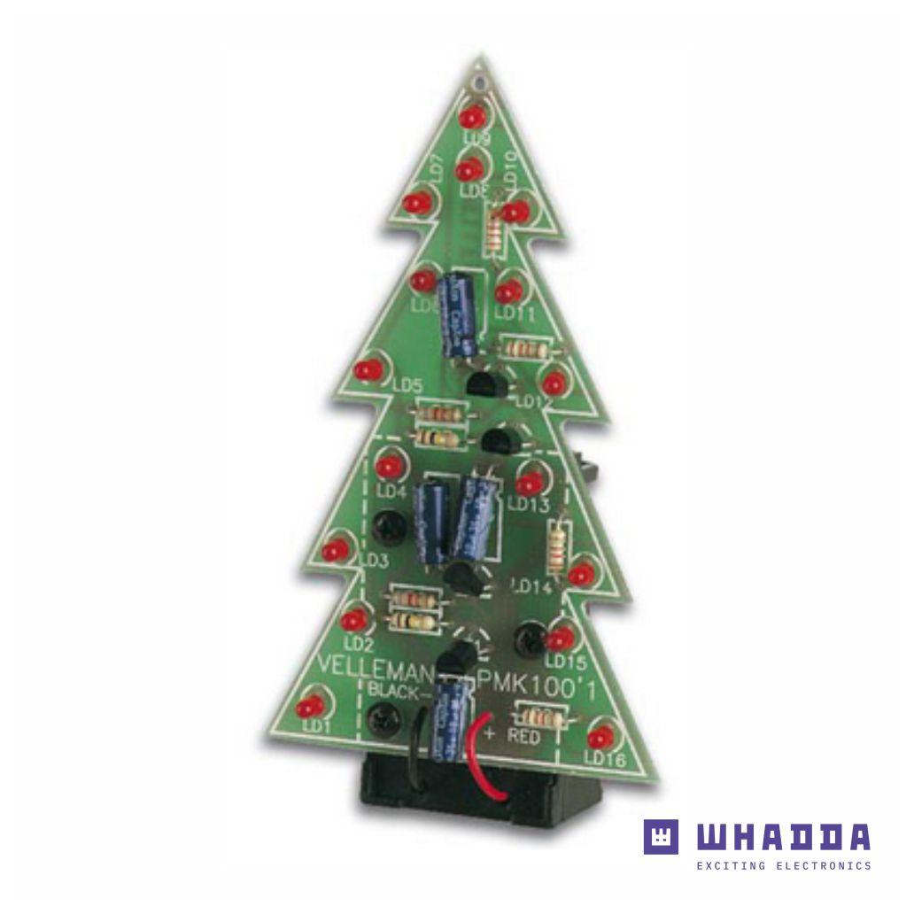 Kit Árvore de Natal C/ LEDS WHADDA