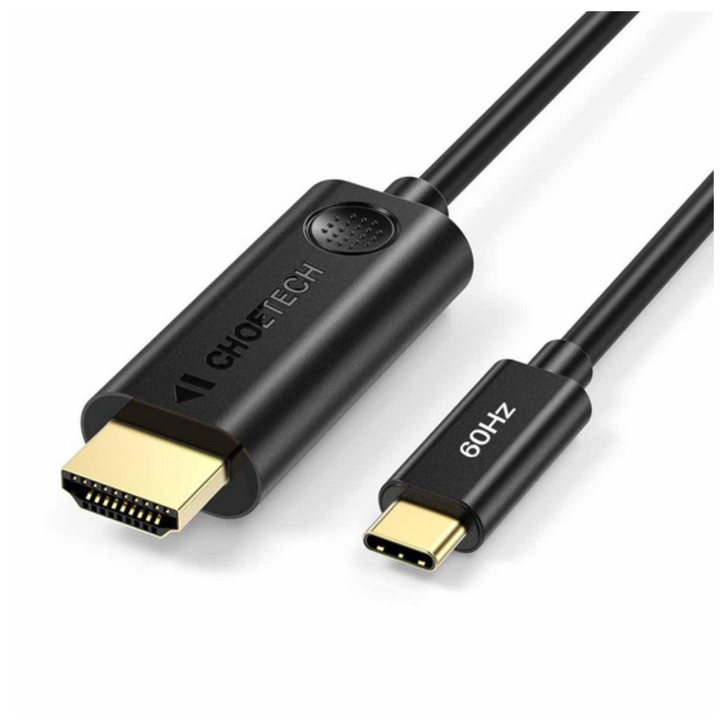 Cabo HDMI Macho / USB-C Macho Preto 4K 1.8m