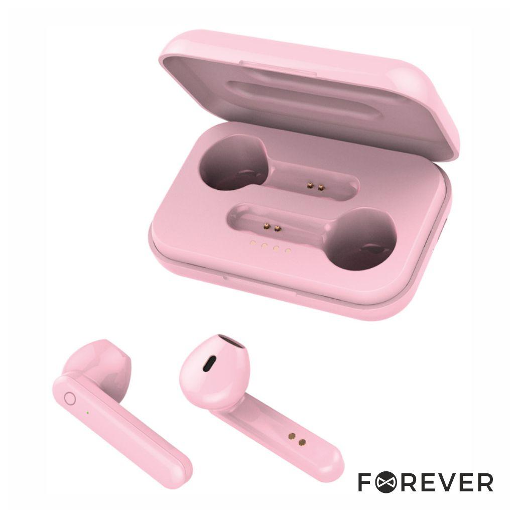 Auriculares tws Bluetooth Rosa FOREVER