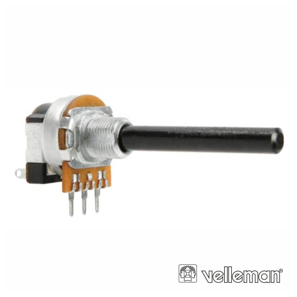 Potenciómetro Linear 470k Metalico Interruptor