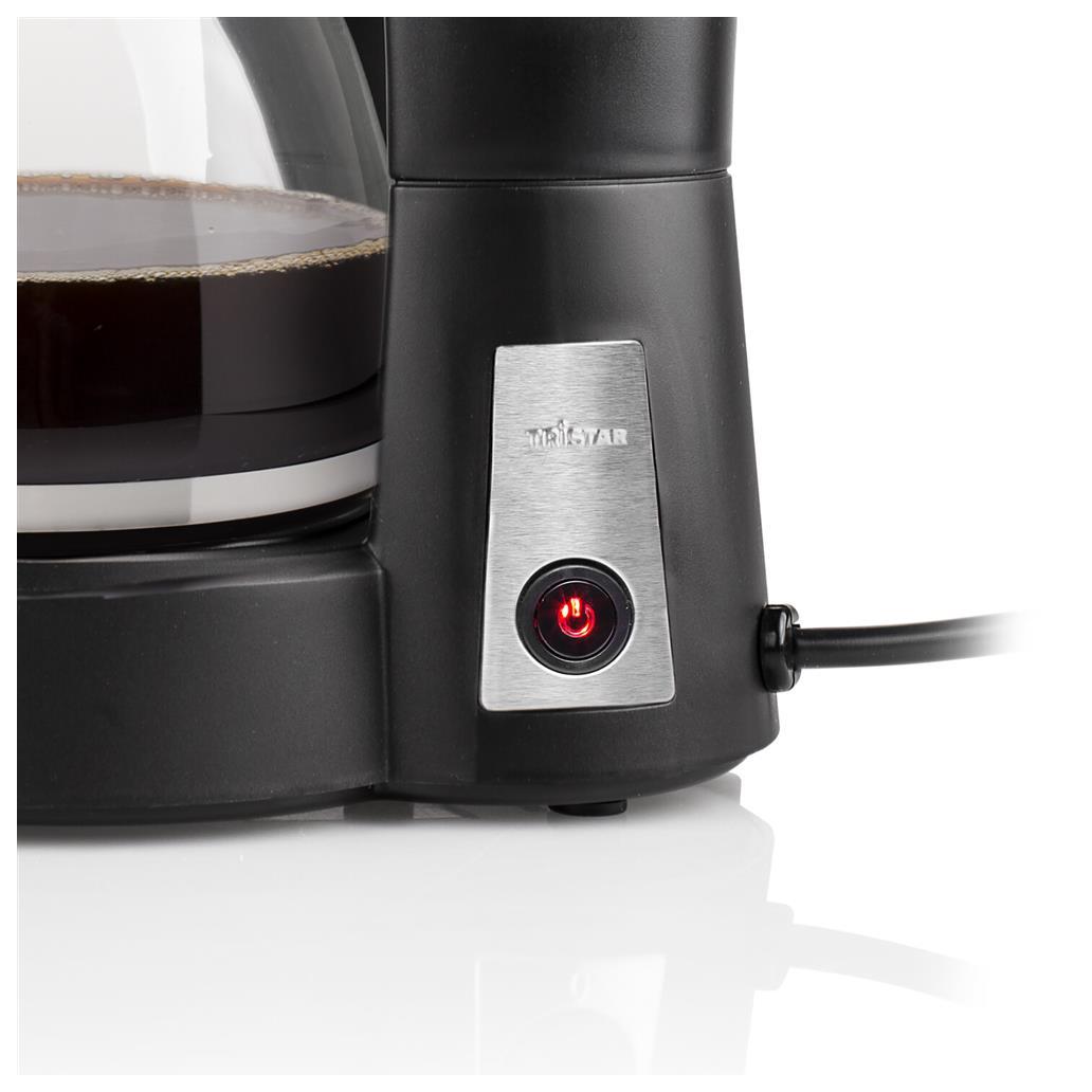 Máquina de Café de Filtro Tristar 550W 4-6 Chávenas Preto