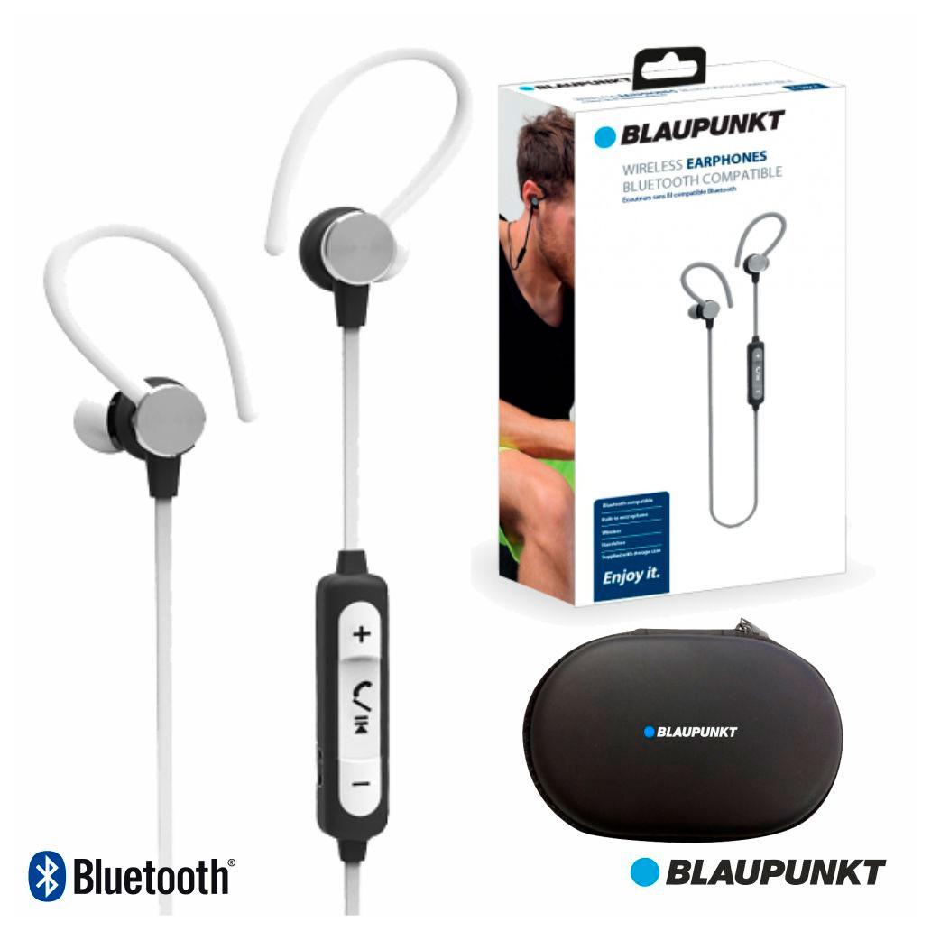 Auscultadores Bluetooth S/ Fios Stereo Bat Branco BLAUPUNKT