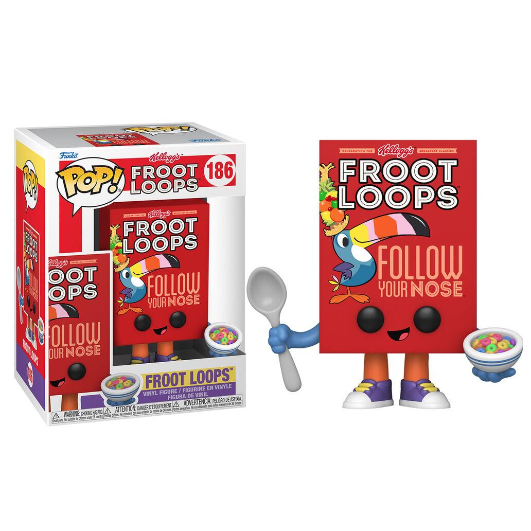 Figura Funko Pop kelloggs froot loops cereal box