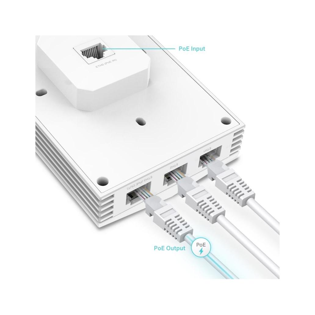 Access Point TP-Link AX3000 Dual Band WiFi 6 Gigabit Parede