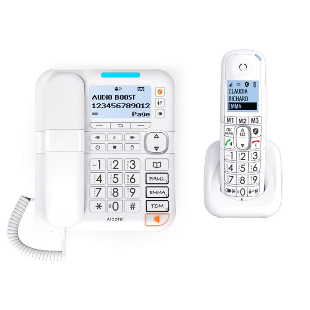 Telefone Alcatel Xl785 Duo Branco