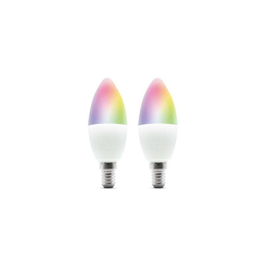Lampada Inteligente Metronic E14 x2 RGB Vela