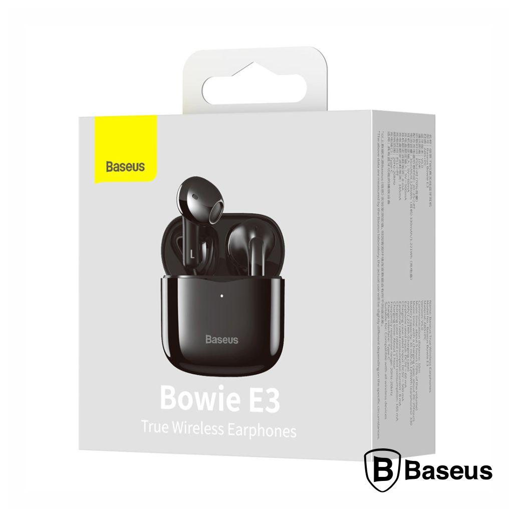 Auriculares tws Bluetooth IP64 Preto Bowie E3 BASEUS