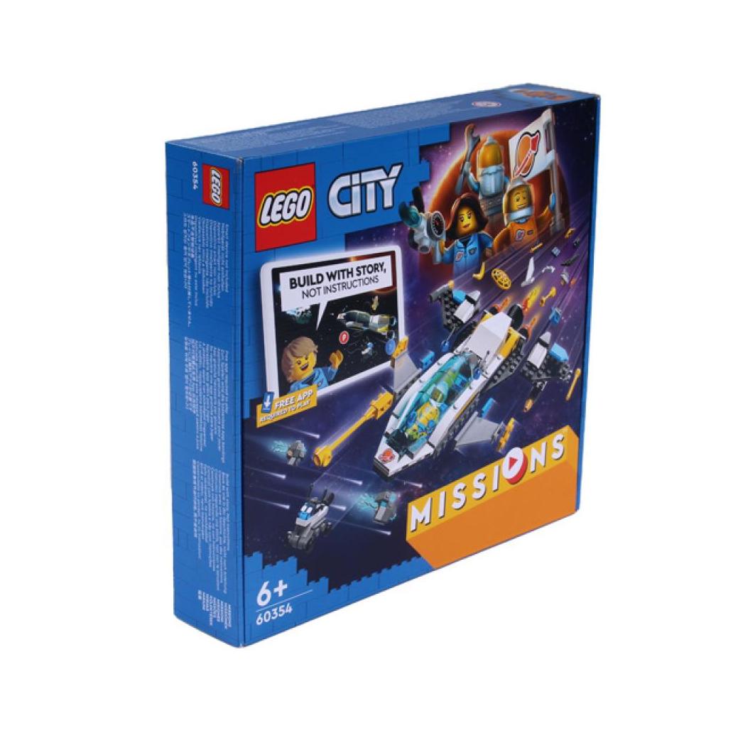 Lego City Missões de Exploração C/ Nave Espacial Marte 298ps