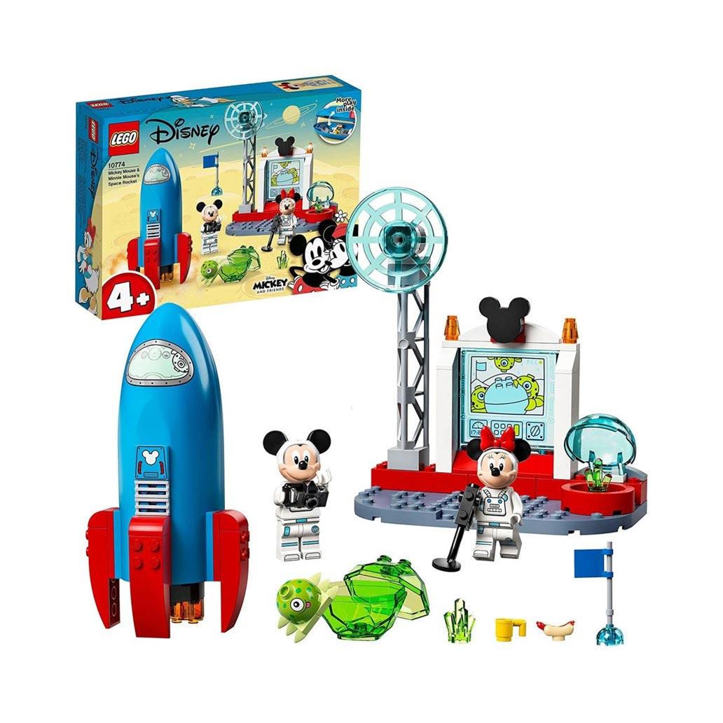 Lego Foguetão Espacial do Mickey e da Minnie Mouse 88pcs