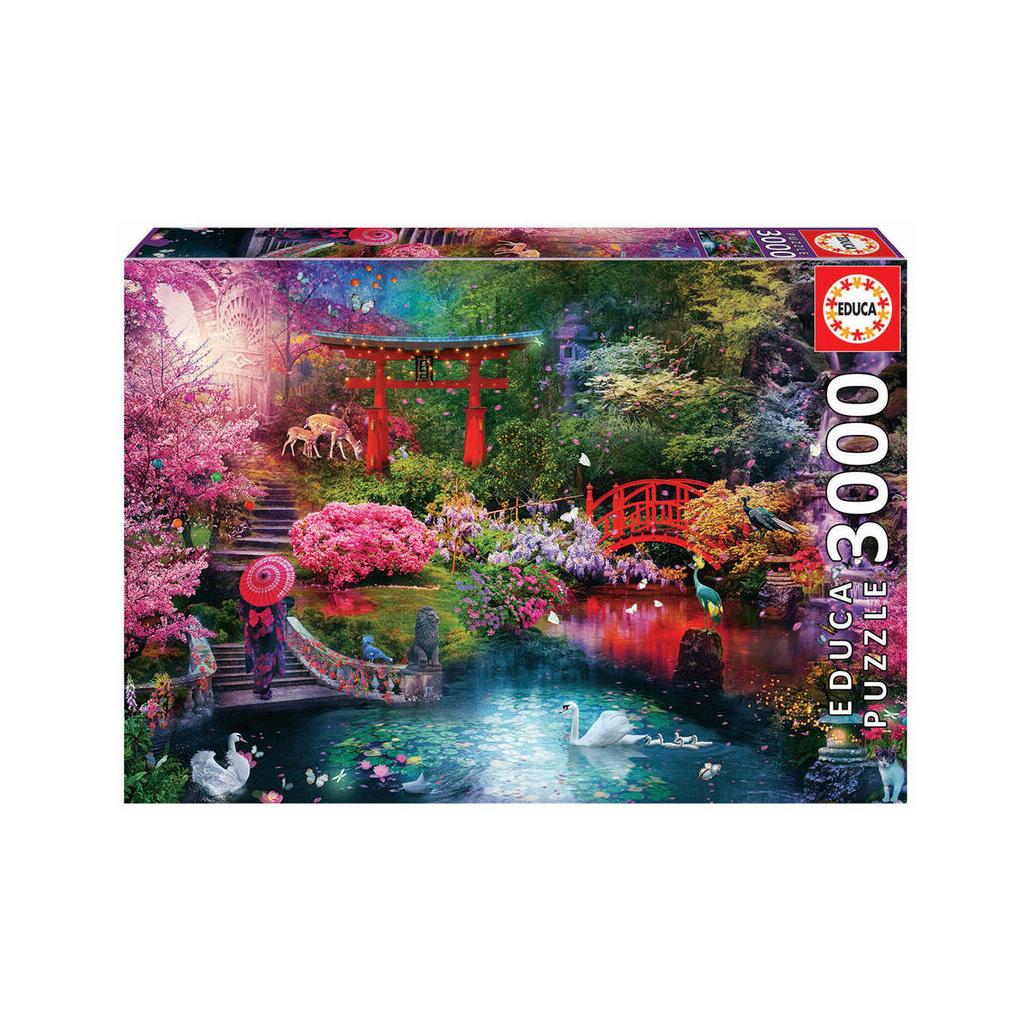 Puzzle 3000pcs Educa Jardim Japonês 120x85cm