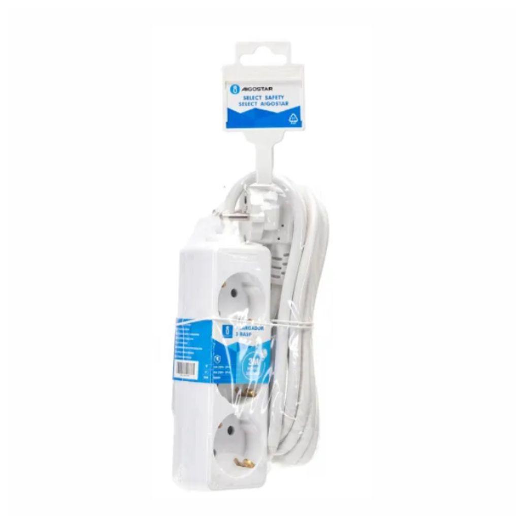 Extensão Elétrica 3x Schuko 3m