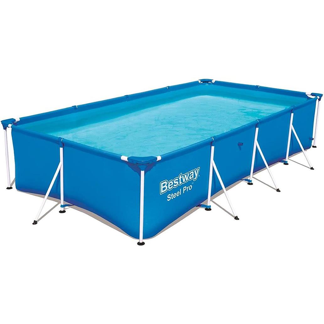 Piscina Desmontável Retangular 400x211x81cm Bestway 56405