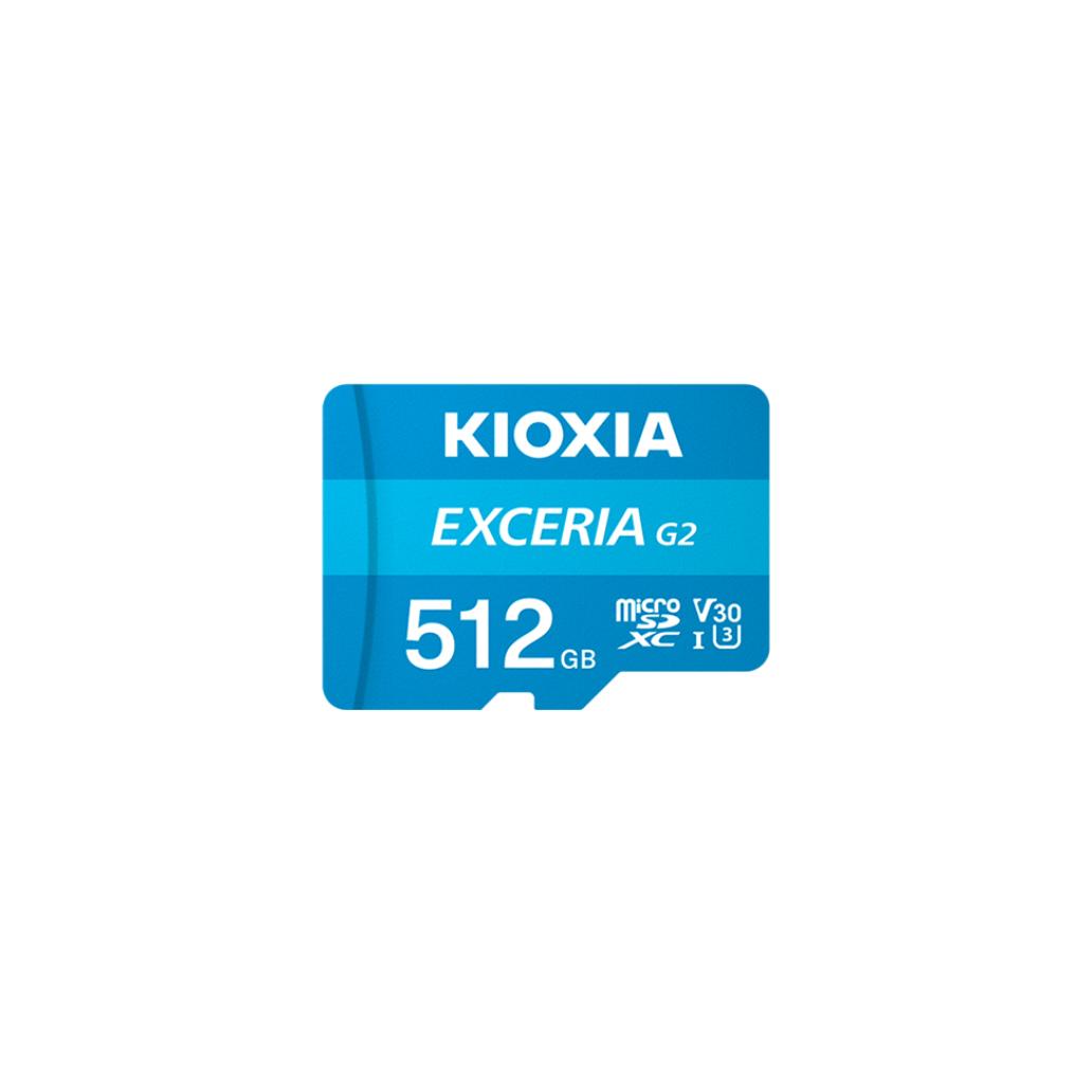 Cartão Memória C/ Adaptador Micro Sd Kioxia Exceria G2 2512G