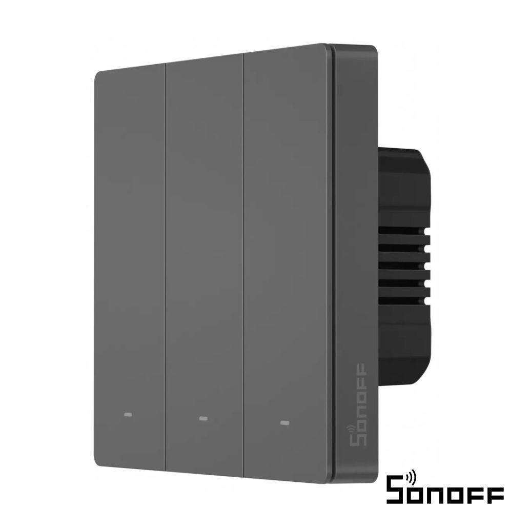 Interruptor Parede Triplo Encastrar WiFi+RF 3 Gang SONOFF