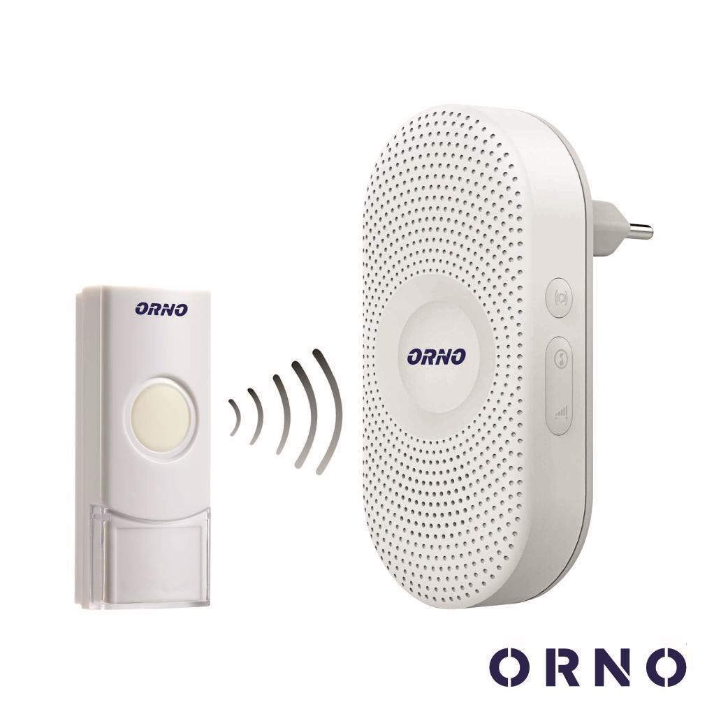 Campainha S/ Fios C/ 1 Receptor 300m ORNO