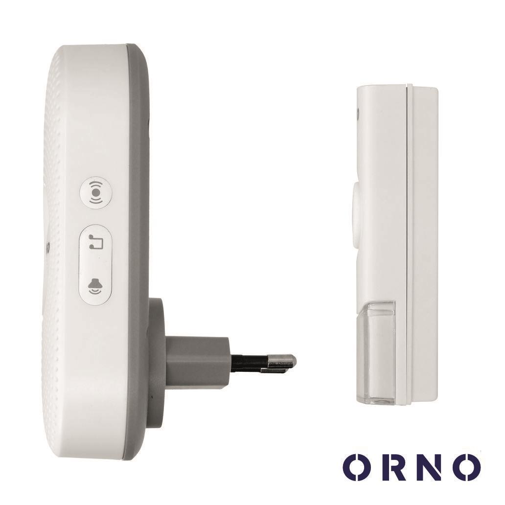 Campainha S/ Fios C/ 1 Receptor 300m ORNO