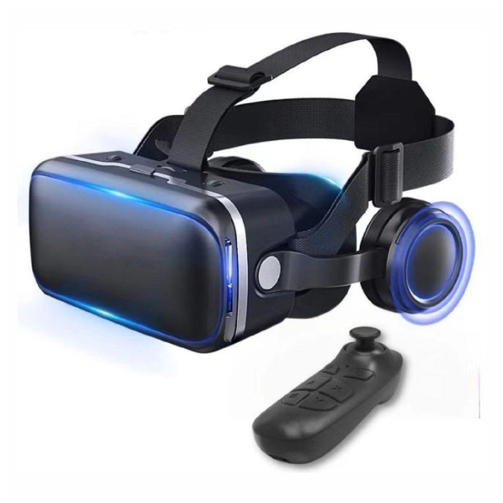 Óculos de Realidade Virtual 3D C/ Comando P/ Smartphone