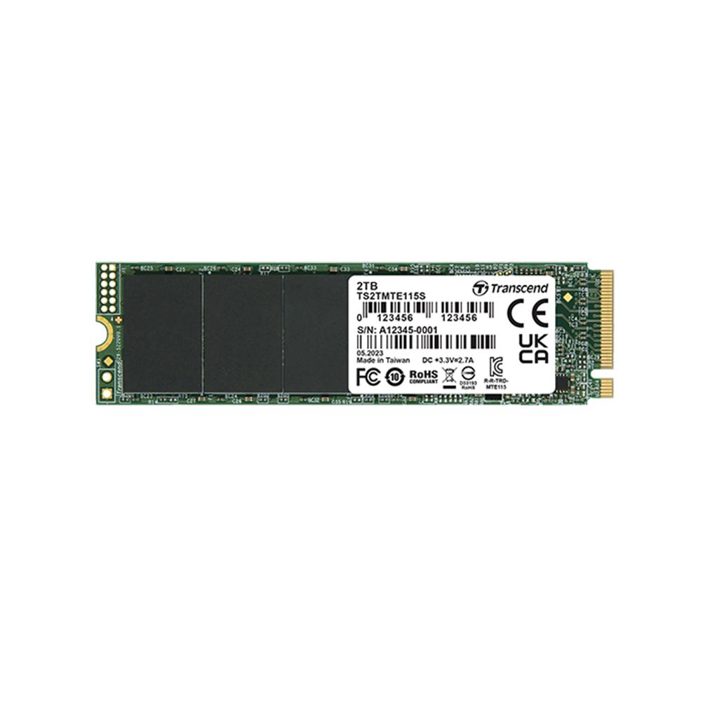 Disco SSD M.2 PCIe NVMe Transcend 500GB 115S