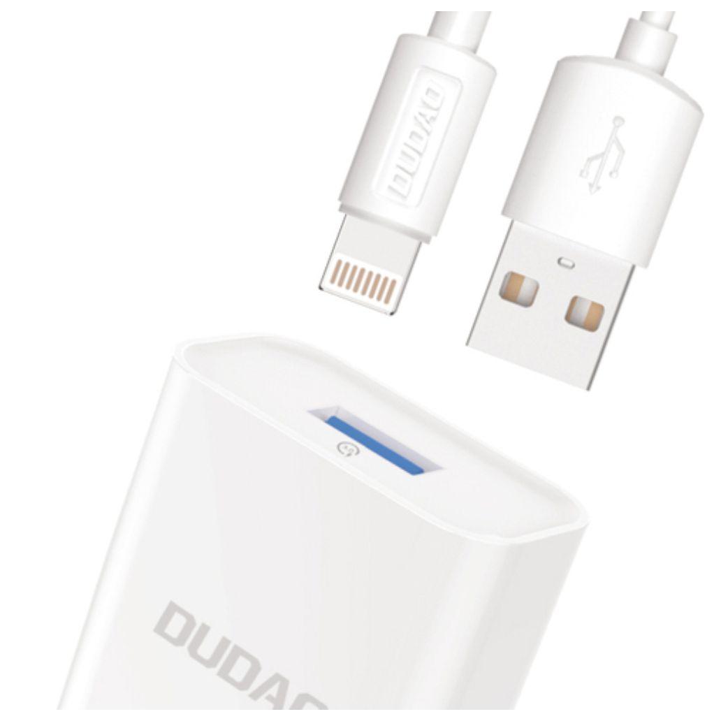 Alimentador / Carregador USB-A 5V/2.4A + Cabo Lightning
