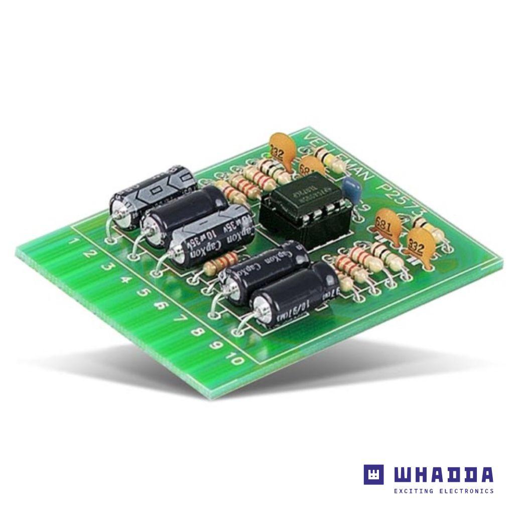 Kit de Montagem Pré-Amplificador Estéreo Universal WHADDA