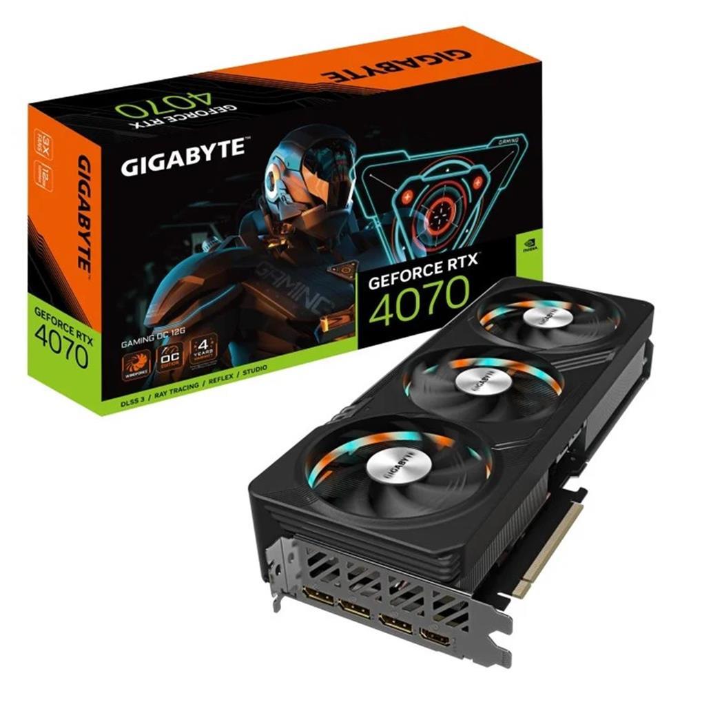 Placa Gráfica Gigabyte Rtx 4070 Gaming Oc 12Gb Gddr6x Dlss