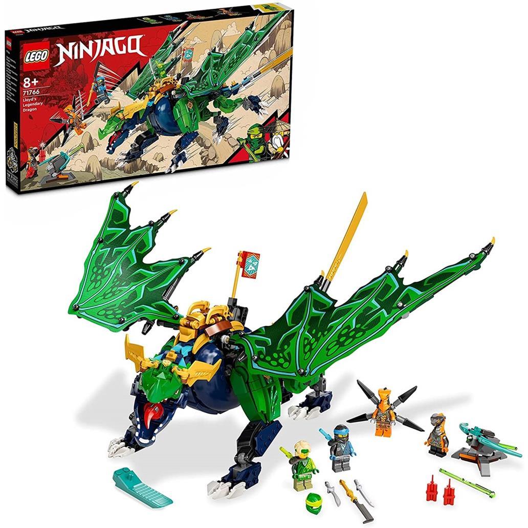 Lego Ninjago O Dragão Lendário do Lloyd - 71766