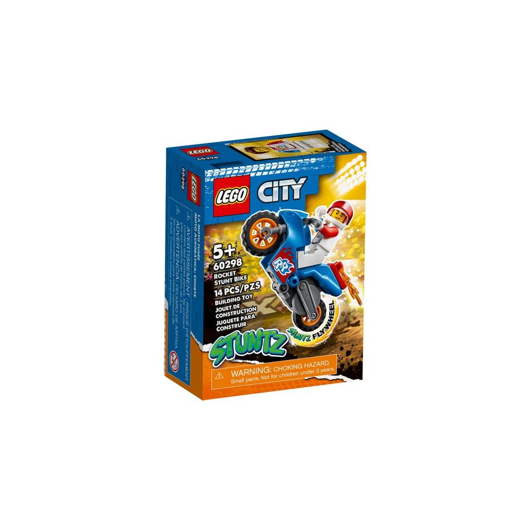 Lego City Mota de Acrobacias Rocket - 60298